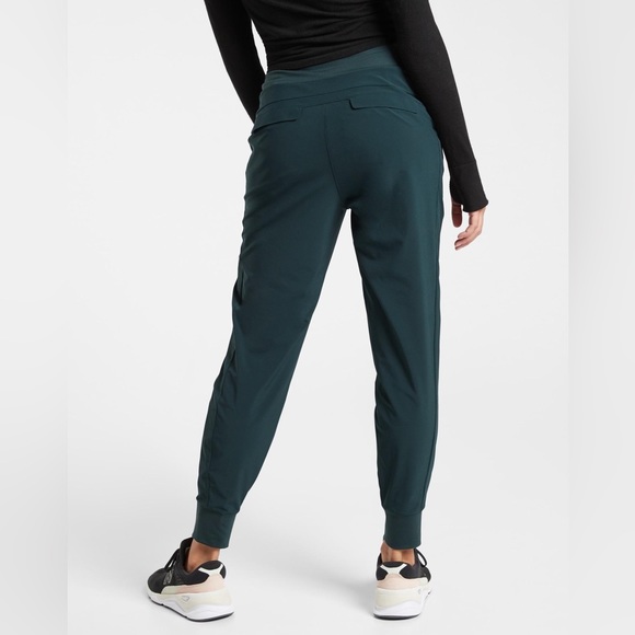 Athleta Lined Soho Jogger Pants in Blue - Picture 2 of 14